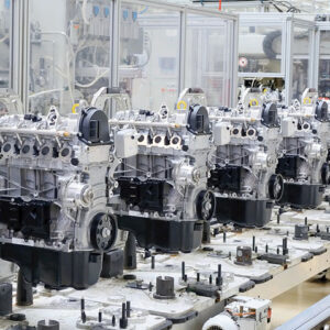 engines-on-production-line-lubricant-oils